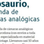 Foto del perfil de Fotosaurio Tienda Camaras